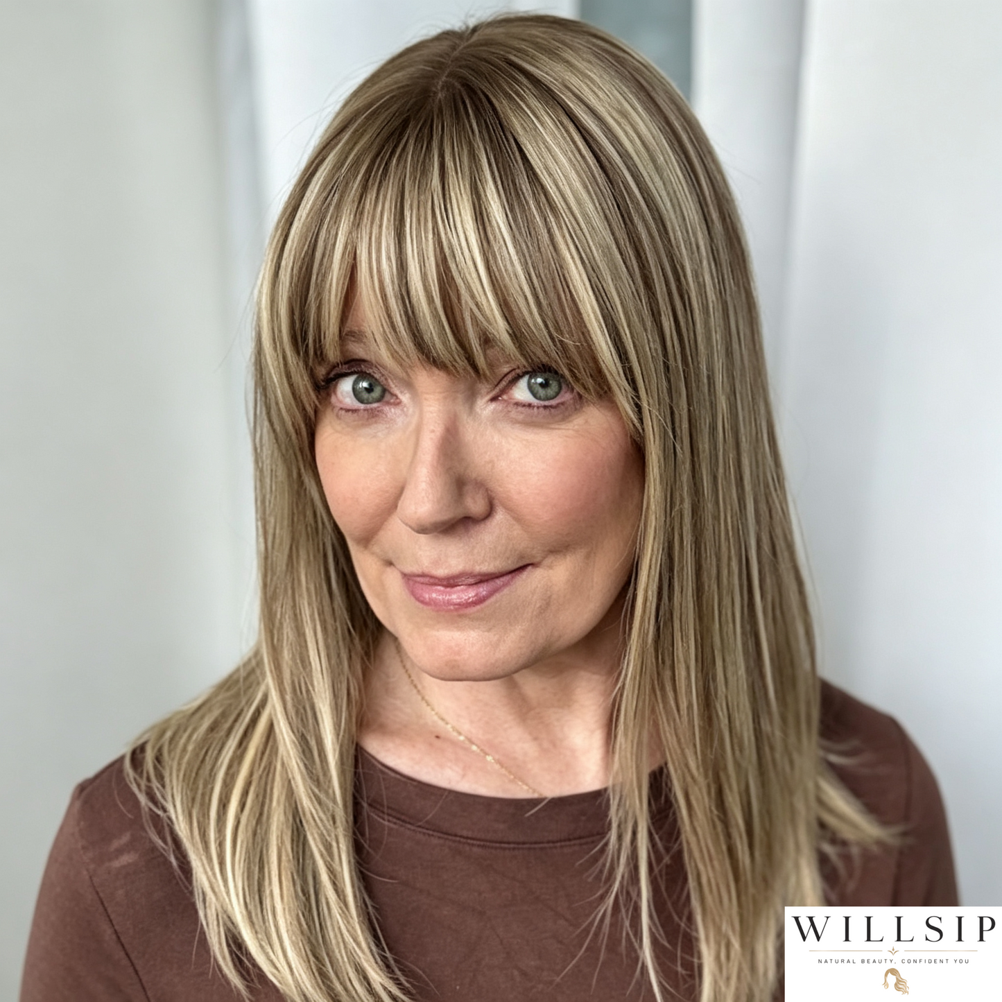 Hair Topper with Bangs | Hair Piece for Thinning Hair 💎