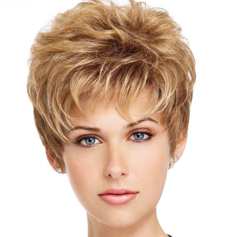 Breathable Short Hair Topper For Women - Effortless Beauty, Instantly