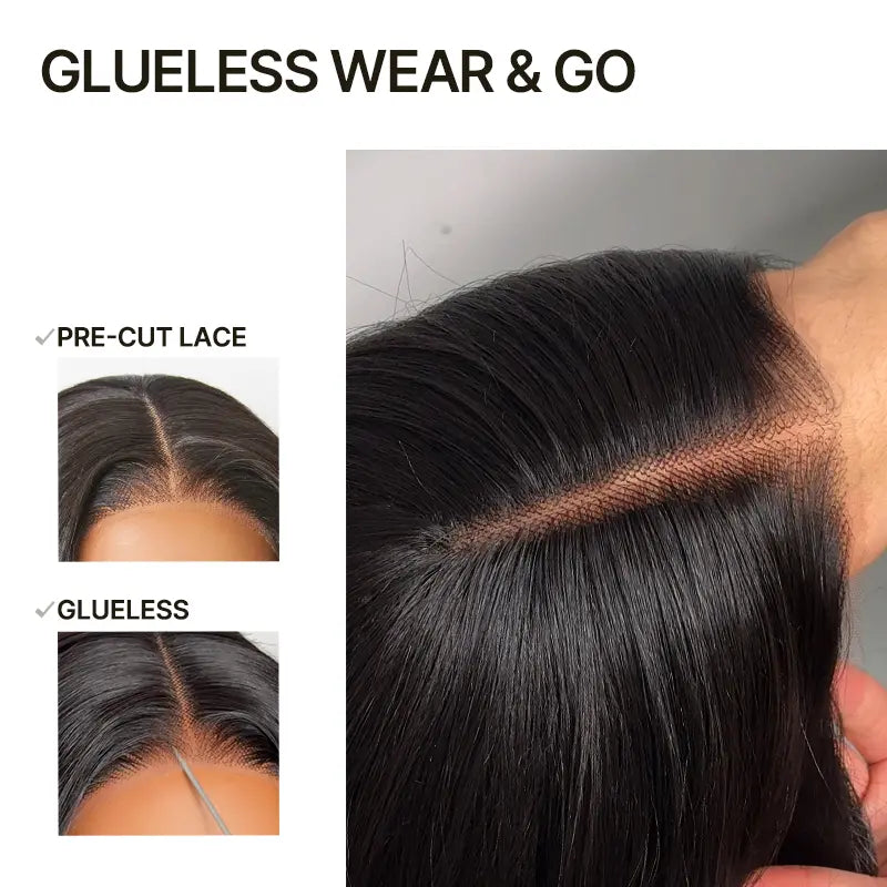 Blend Human Hair Wig for Black Women