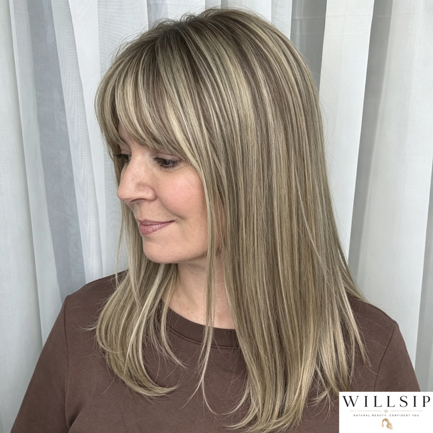 Hair Topper with Bangs | Hair Piece for Thinning Hair 💎