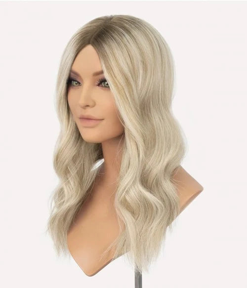 8.5” x 9” Breeze | Ultra-breathable Lace Top Hair Topper With Lace Front| Ponytail Topper|Low Density