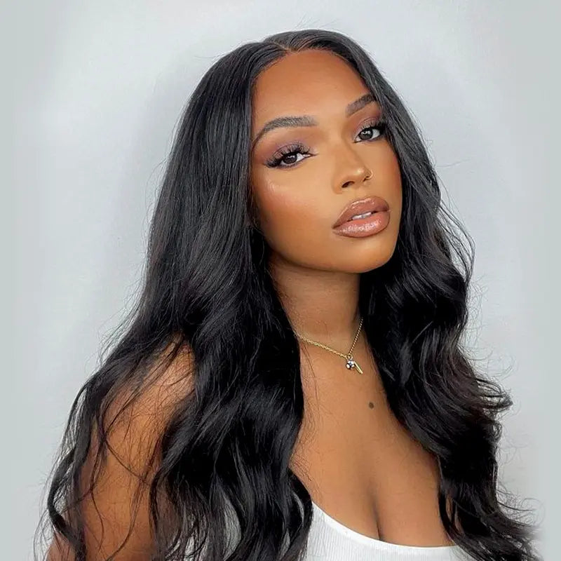 Blend Human Hair Wig for Black Women