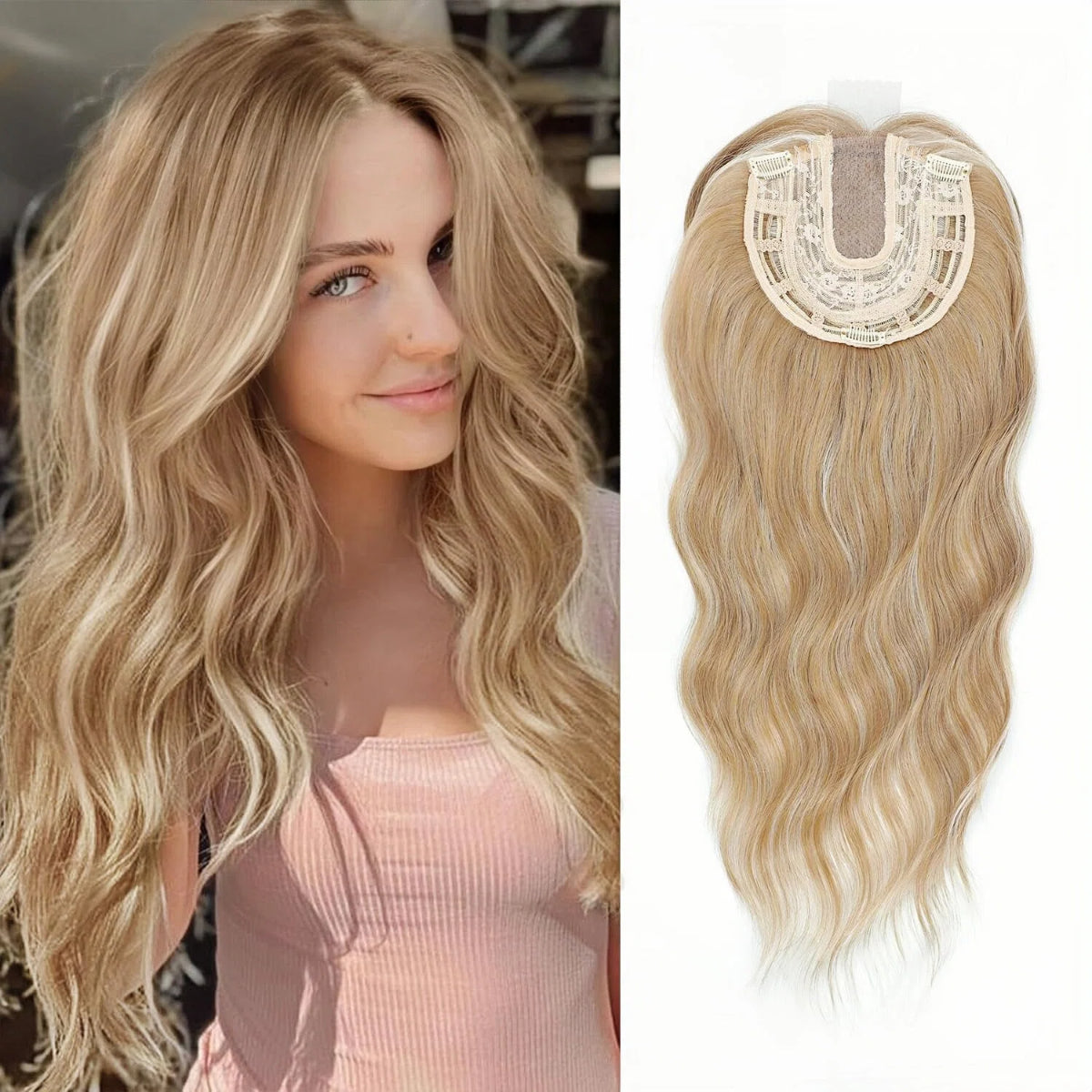 🌷 Final Hours! Stay Cool & Confident with Our 2026 Lightweight & Breathable Wavy Hair Topper