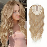 Champagne Blonde with Highlights