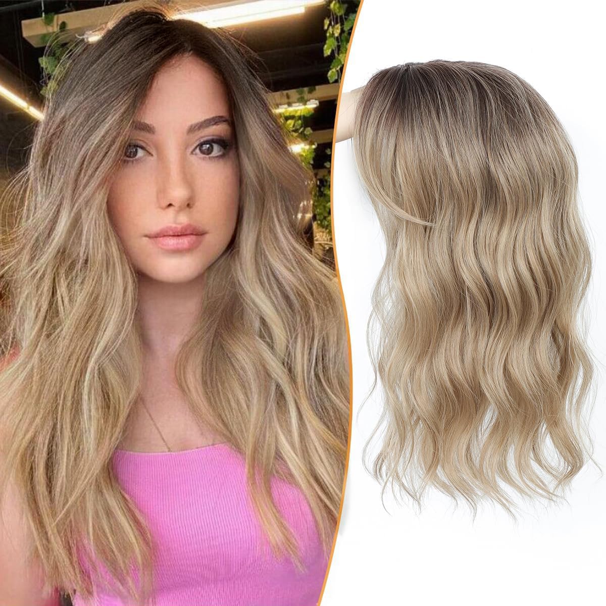 🌷 Final Hours! Stay Cool & Confident with Our 2026 Lightweight & Breathable Wavy Hair Topper