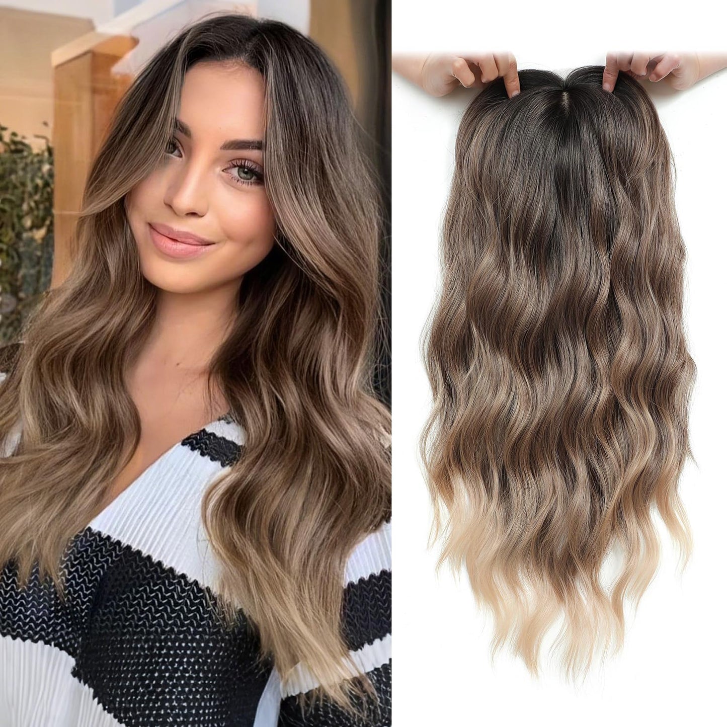 🌷 Final Hours! Stay Cool & Confident with Our 2026 Lightweight & Breathable Wavy Hair Topper