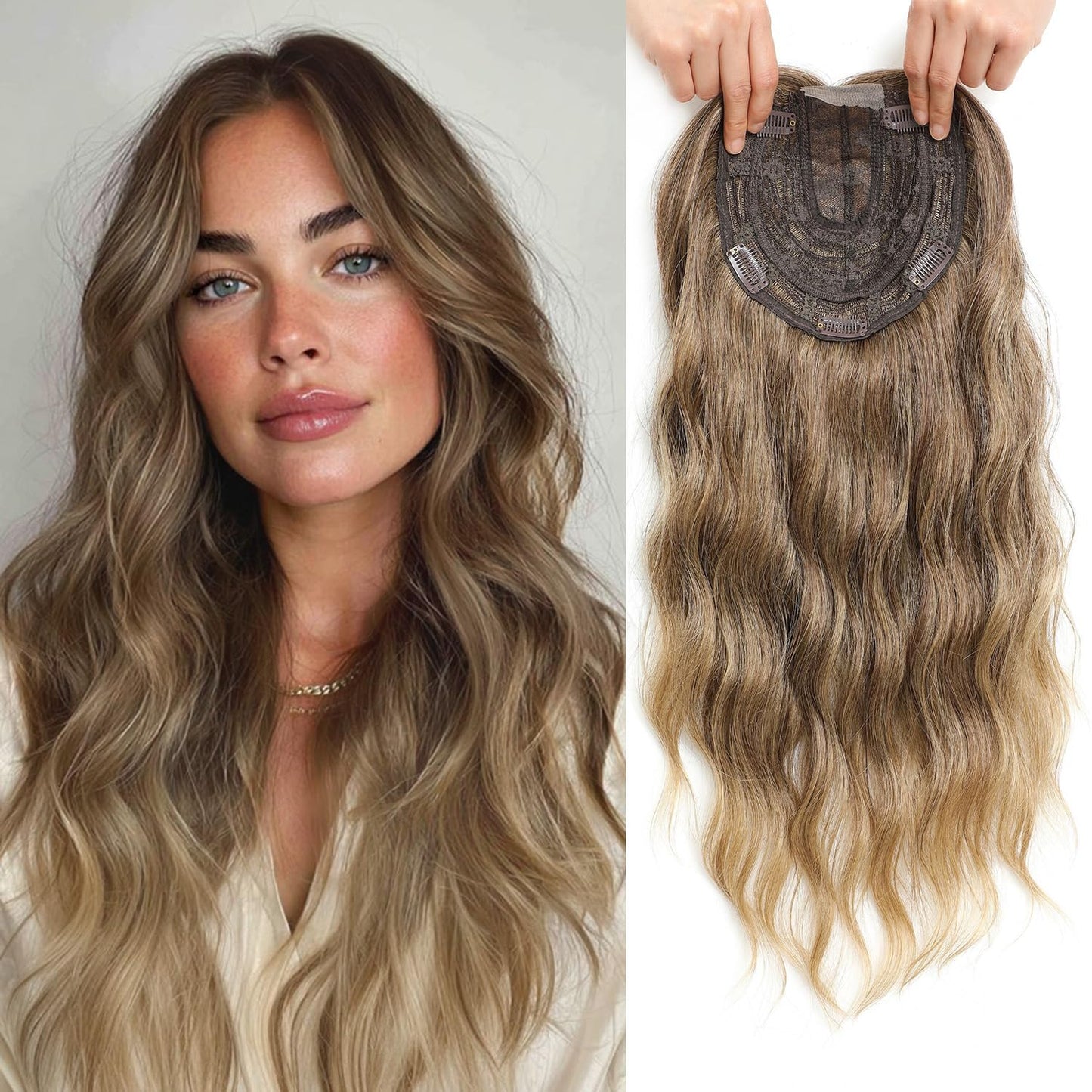 🌷 Final Hours! Stay Cool & Confident with Our 2026 Lightweight & Breathable Wavy Hair Topper