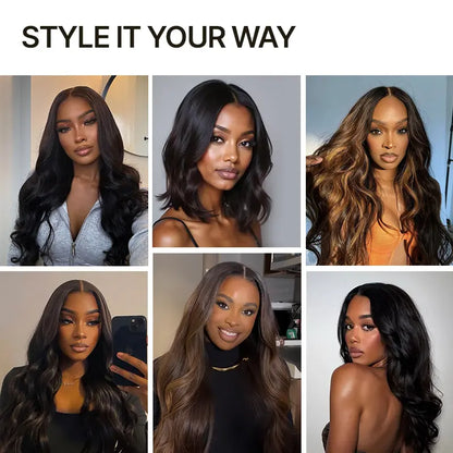Blend Human Hair Wig for Black Women