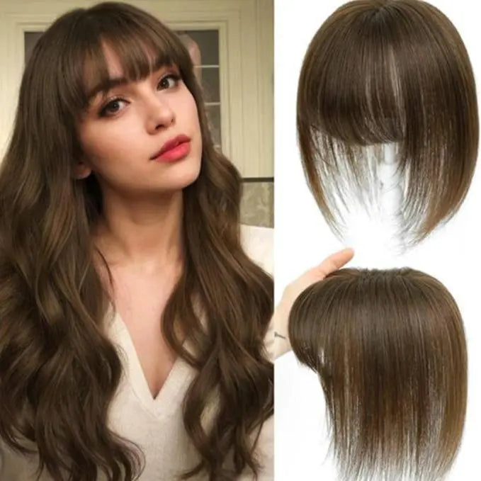 Hair Topper with Bangs | Hair Piece for Thinning Hair 💎