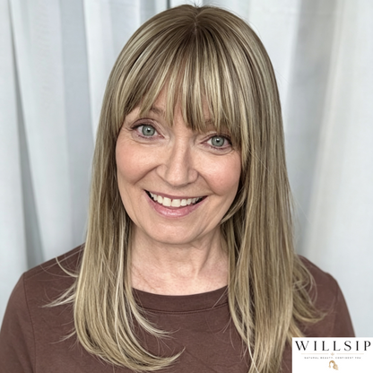 Hair Topper with Bangs | Hair Piece for Thinning Hair 💎