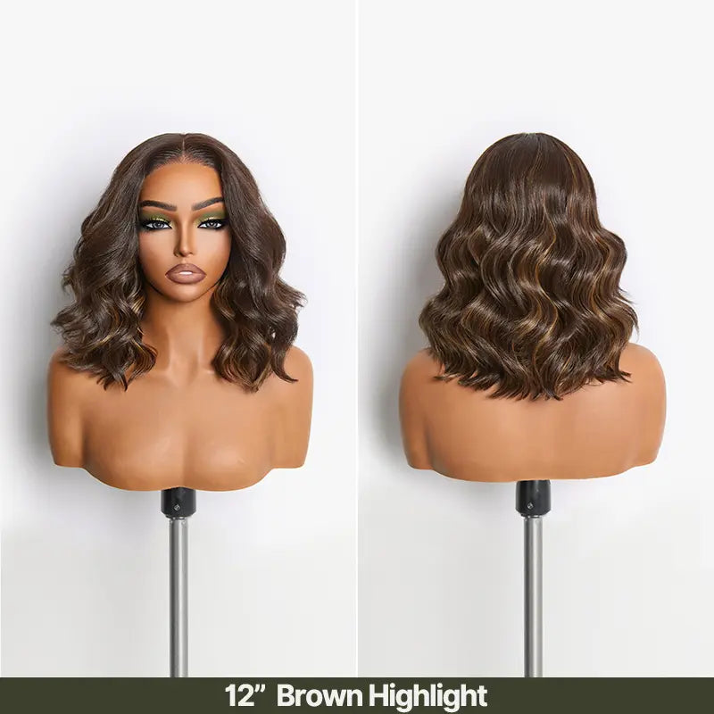 Blend Human Hair Wig for Black Women