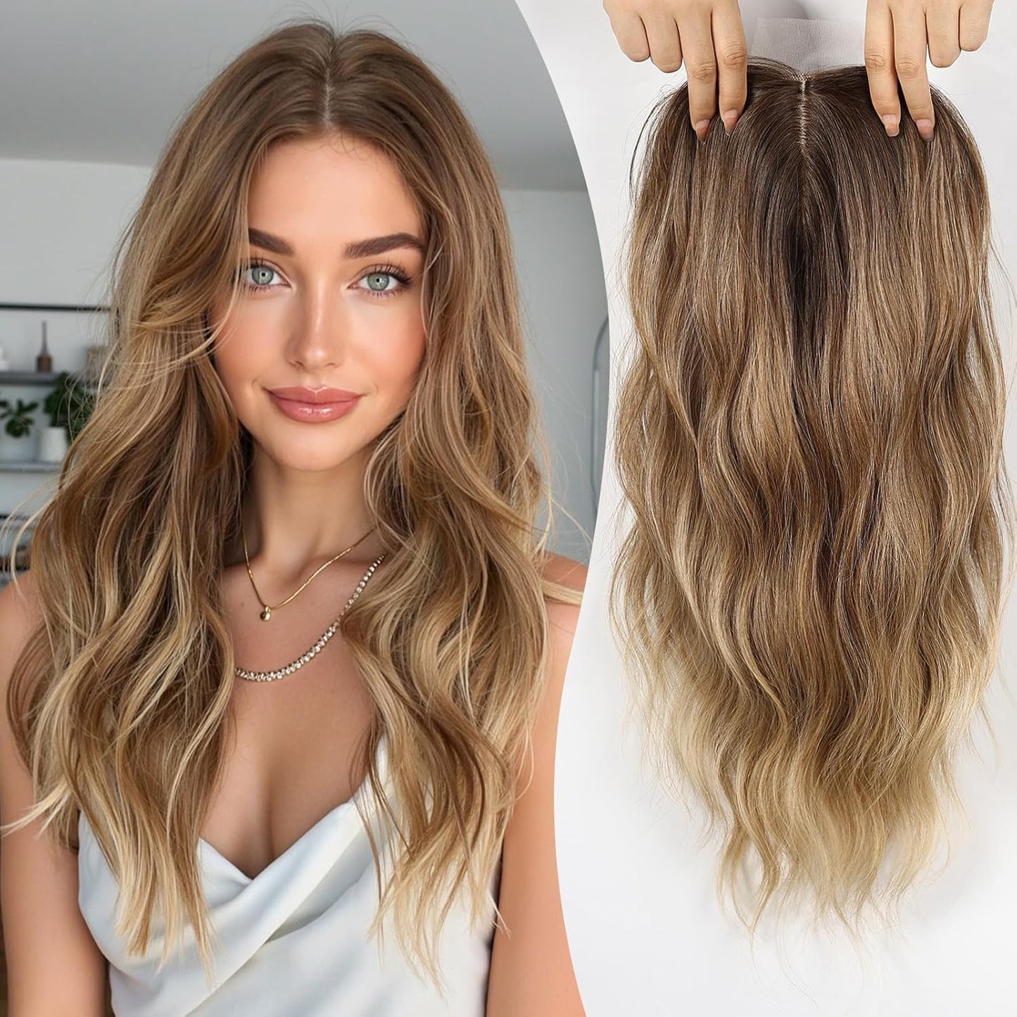 🌷 Final Hours! Stay Cool & Confident with Our 2026 Lightweight & Breathable Wavy Hair Topper